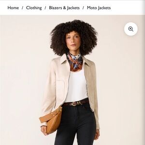 Evereve Mack Zip Moto Jacket